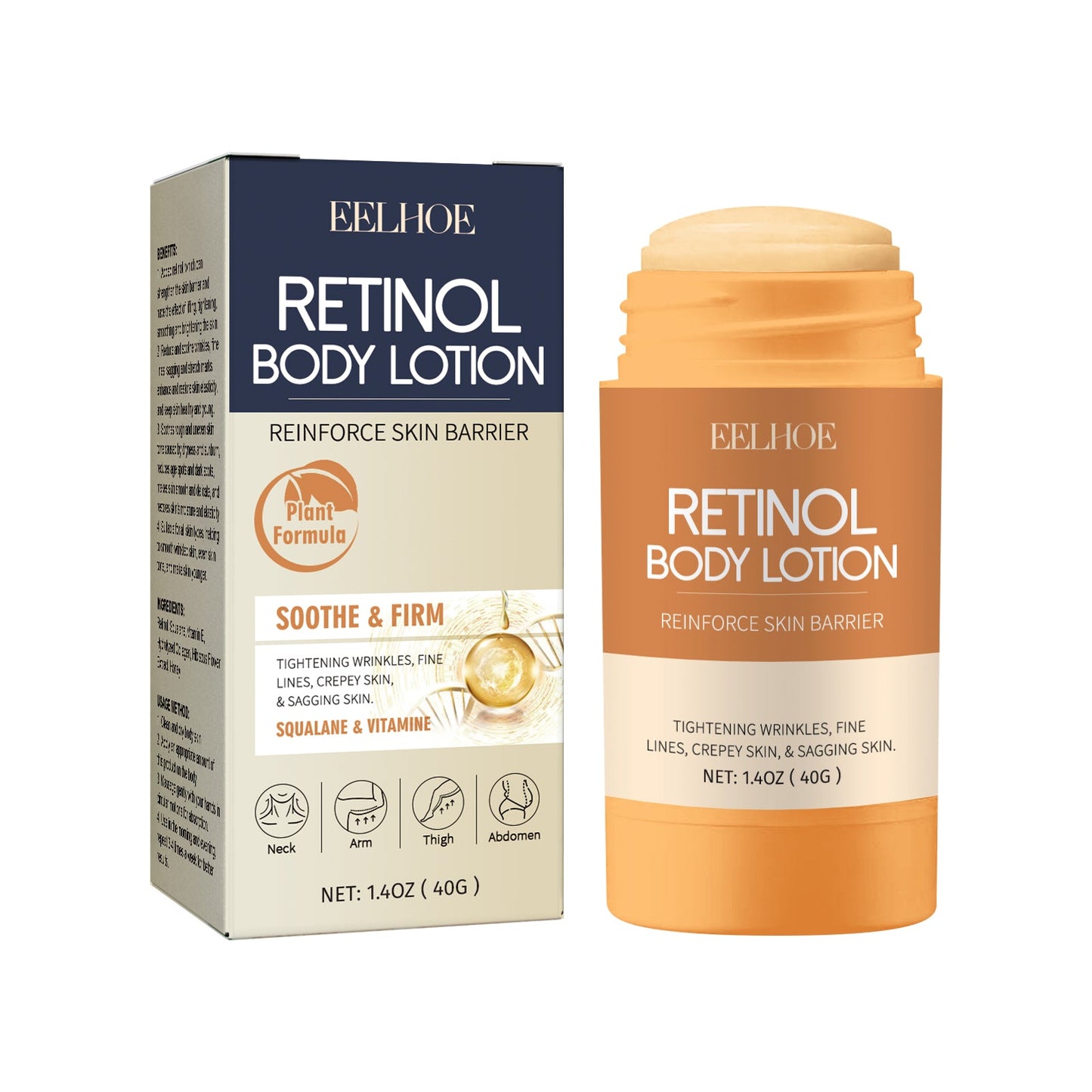 Premium Retinol Body Bar for Moisturizing and Firming