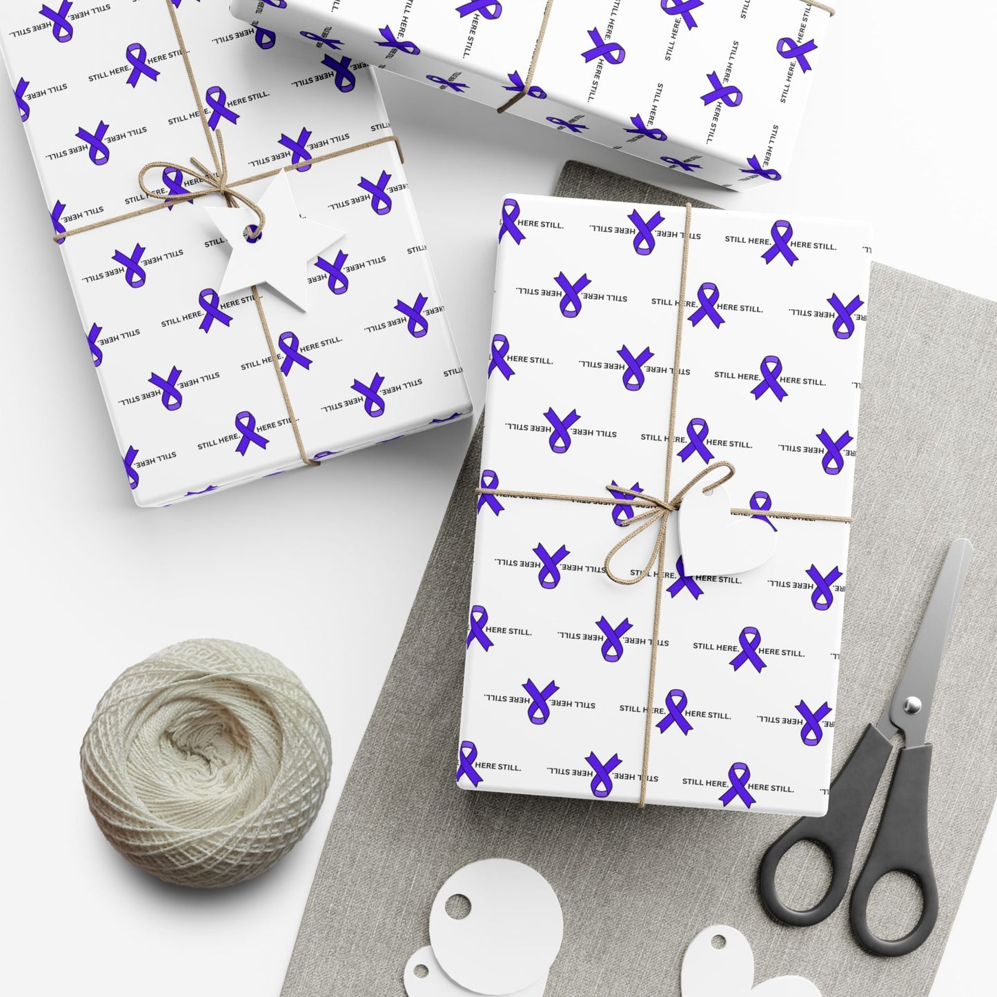 Still Here. Here Still. Gift Wrap Paper