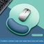 Gradient Mouse Pad Wrist Guard with Logo Female Wrist Guard Mouse Pad Wrist Support Computer Silicone Mouse Pad Wholesale - Korvel