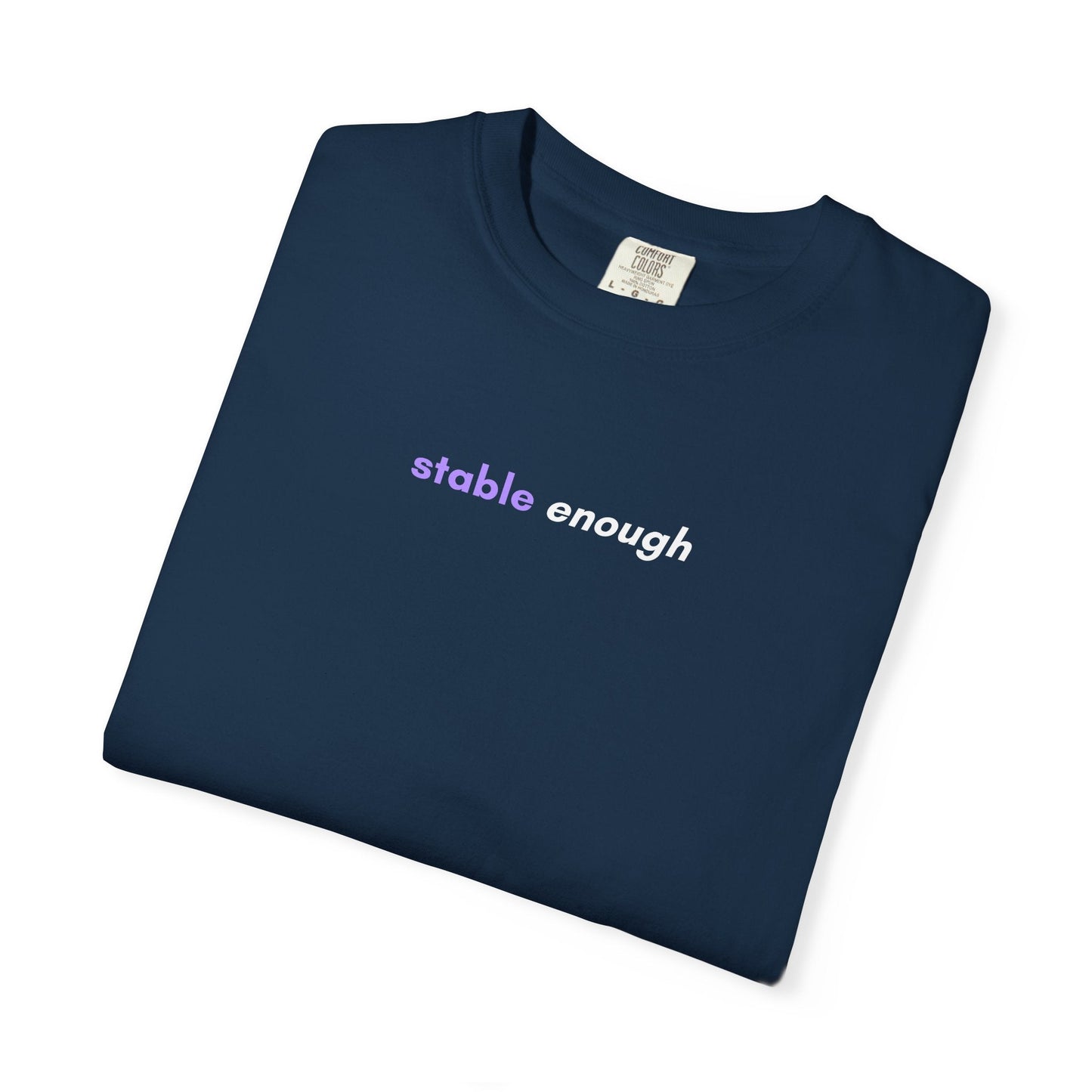 Camiseta de Conciencia sobre la Epilepsia Stable Enough