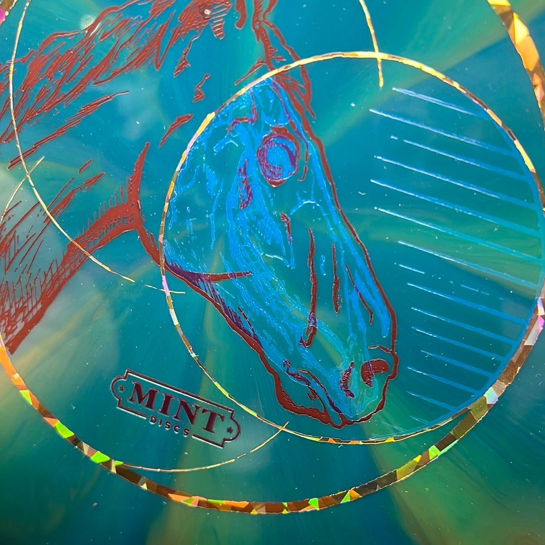 Sublime Swirl Mustang - UV Reactive Foil by ZAM