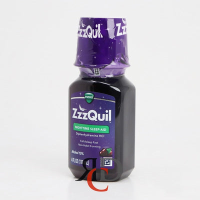 Zzzquil Night Time Sleep Aid - Warm Berry 4 Oz