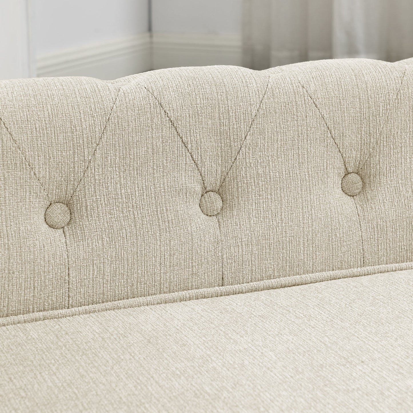 Elegant Rectangle Pet Bed for Medium and Large Dogs, Durable Elevated Dog Sofa Bed, Comfortable Dog Couch Beige - Korvel