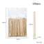 100-Piece Bag of Disposable Wooden Sticks for Hair Removal Waxing and Scraping Tools - Korvel