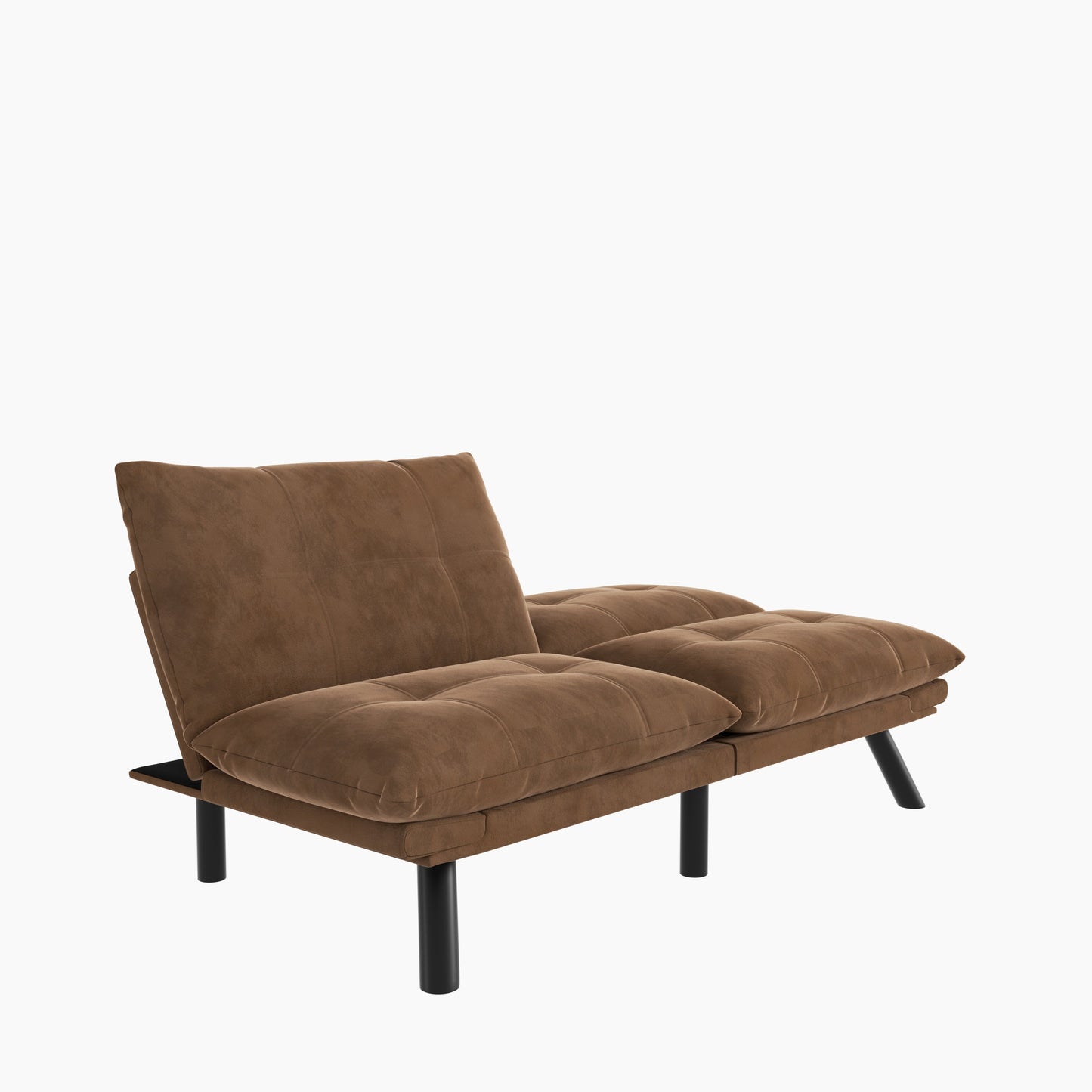 Sofá Cama Moderno Plegable Convertible Marrón
