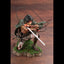 Attack on the giant army commander Liweier's figurine battle damage kneeling posture blood battle figurine anime model - Korvel
