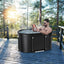 Portable multi-layer outdoor cold immersion bathtub for athletes' recovery, foldable for family use. - Korvel