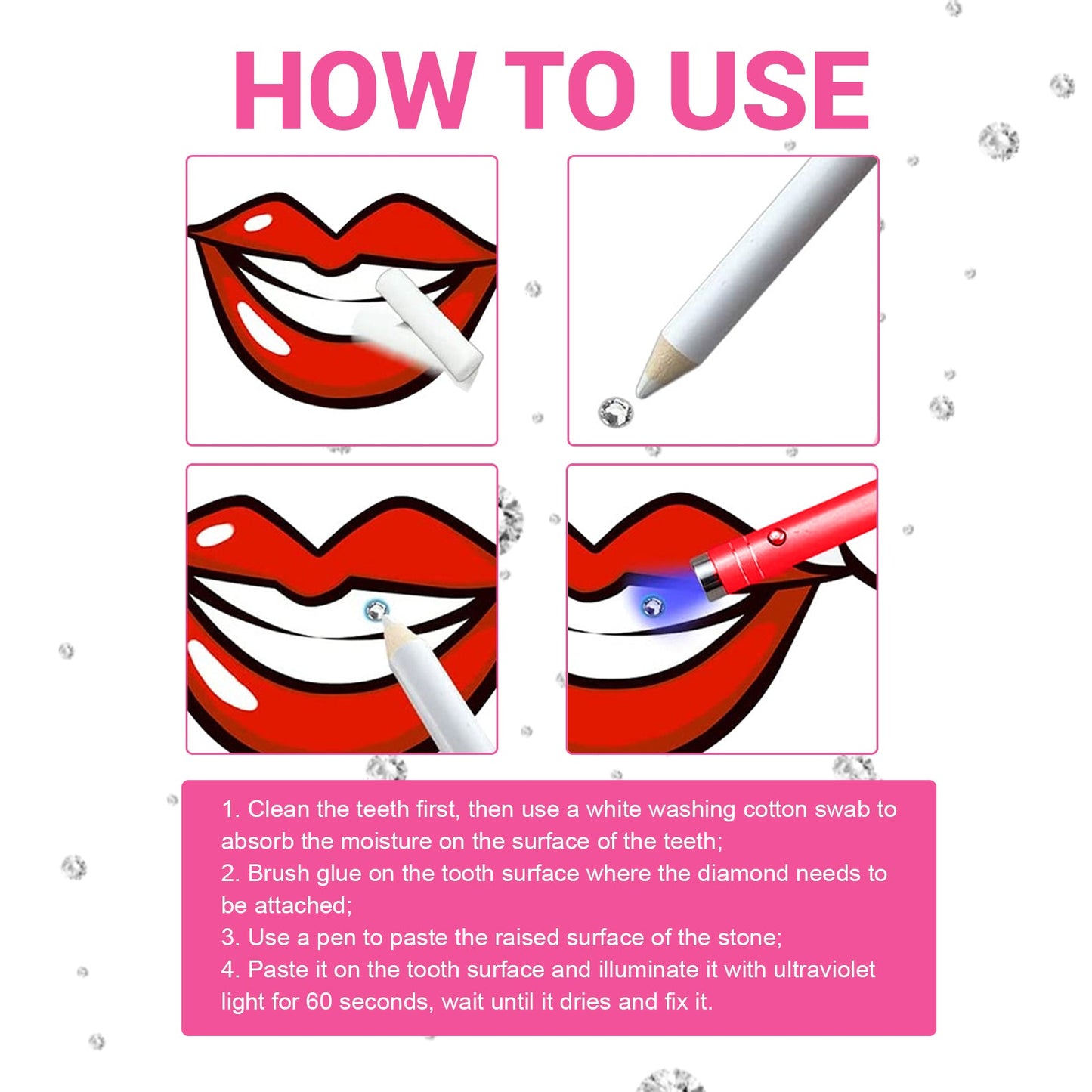 Tooth Gem Kit - DIY Dental Jewelry for a Dazzling Smile