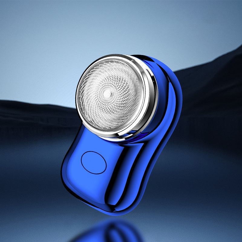 Men's Electric Shaver Mini Wash Shaver Portable Car Charging Beard Knife - Korvel