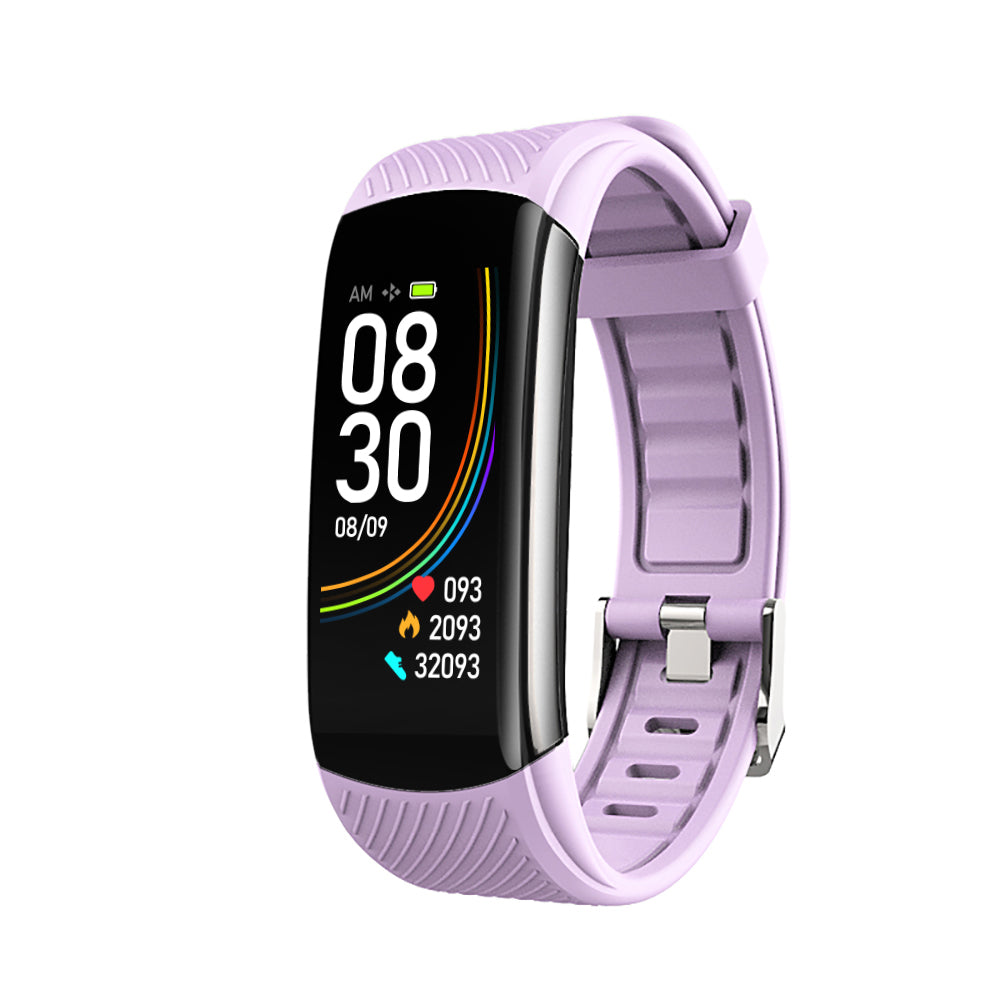 Bracelet de sport intelligent C6S avec surveillance de la fréquence cardiaque et du sommeil