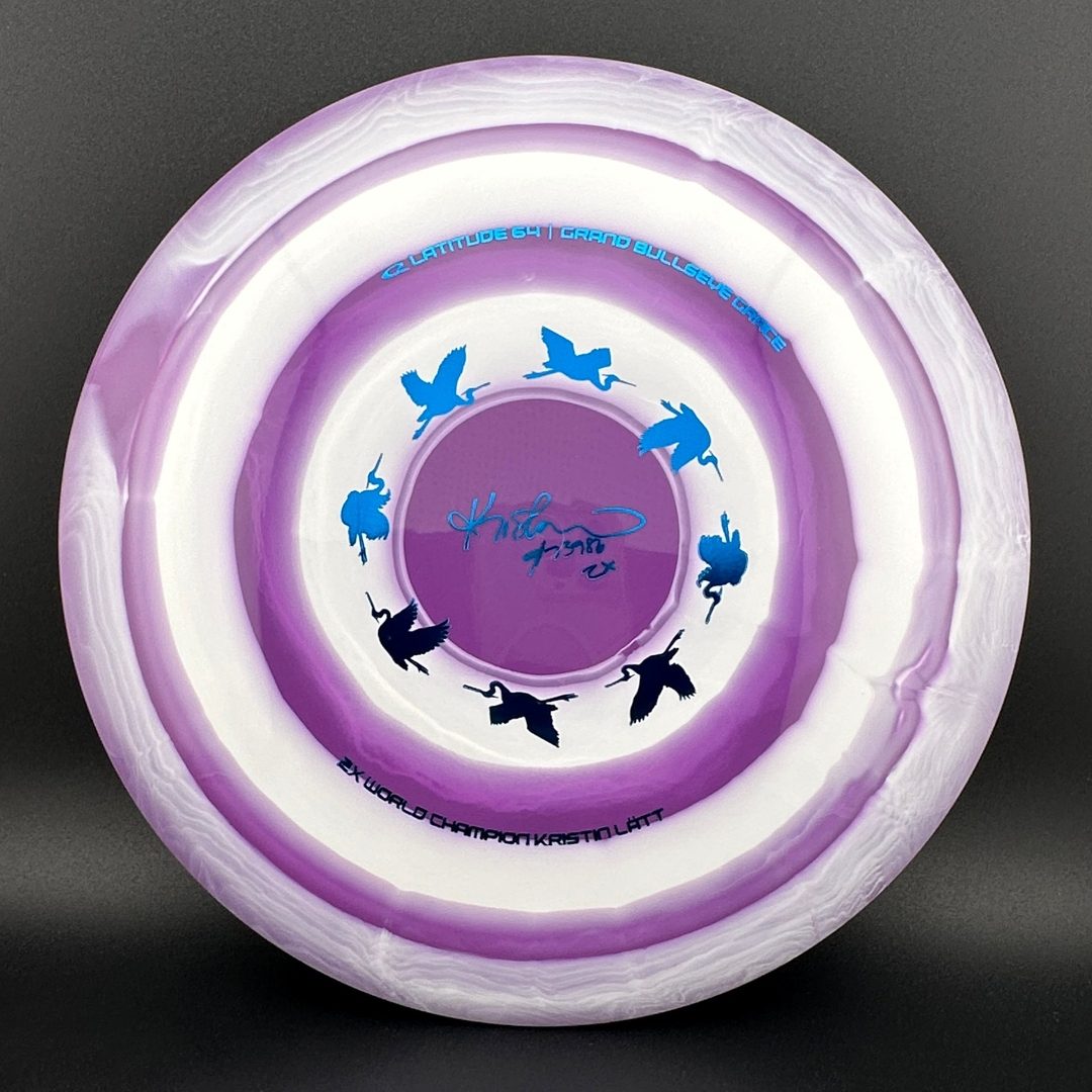 Grand Bullseye Grace - Disque Signature 2025 de Kristin Latt