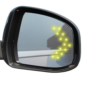 2pcs Arrow Panel 14 SMD LED Car Side Mirror Indicator Lights