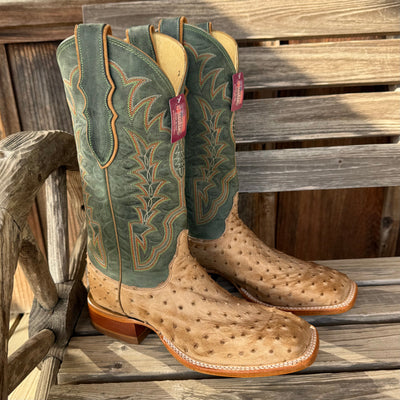 Ostrich Chisolm Boot | Justin Mens - Korvel