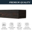 72" Rustic Wood Fireplace Mantel - Wall-Mounted Floating Shelf