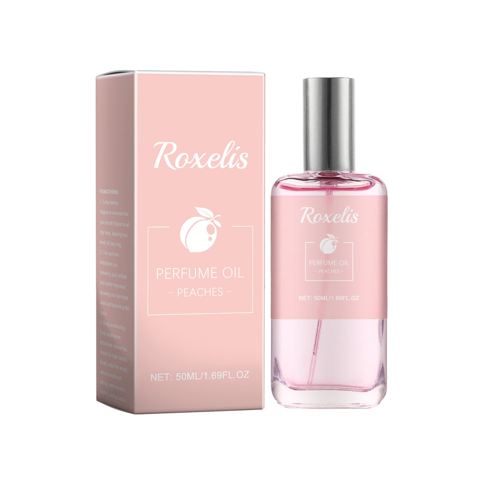 Peach Perfume Fresh Light Elegant Refreshing Fruit Fragrance Charm Lasting Fragrance Light Elegant Perfume Spray - Korvel