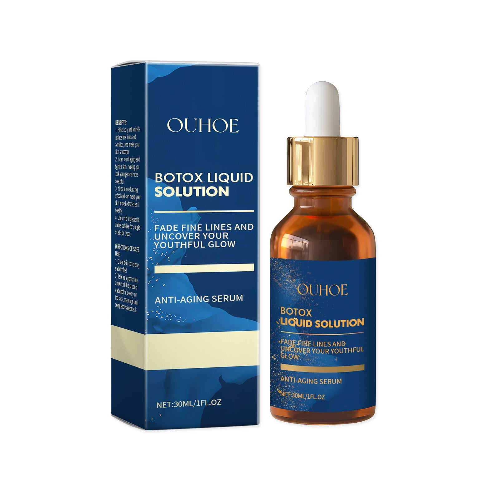 Ouhoe Facial Moisturizing Essence Soft Skin Brightening Facial Skin Moisturizing And Firming Skin Care Essence - Korvel