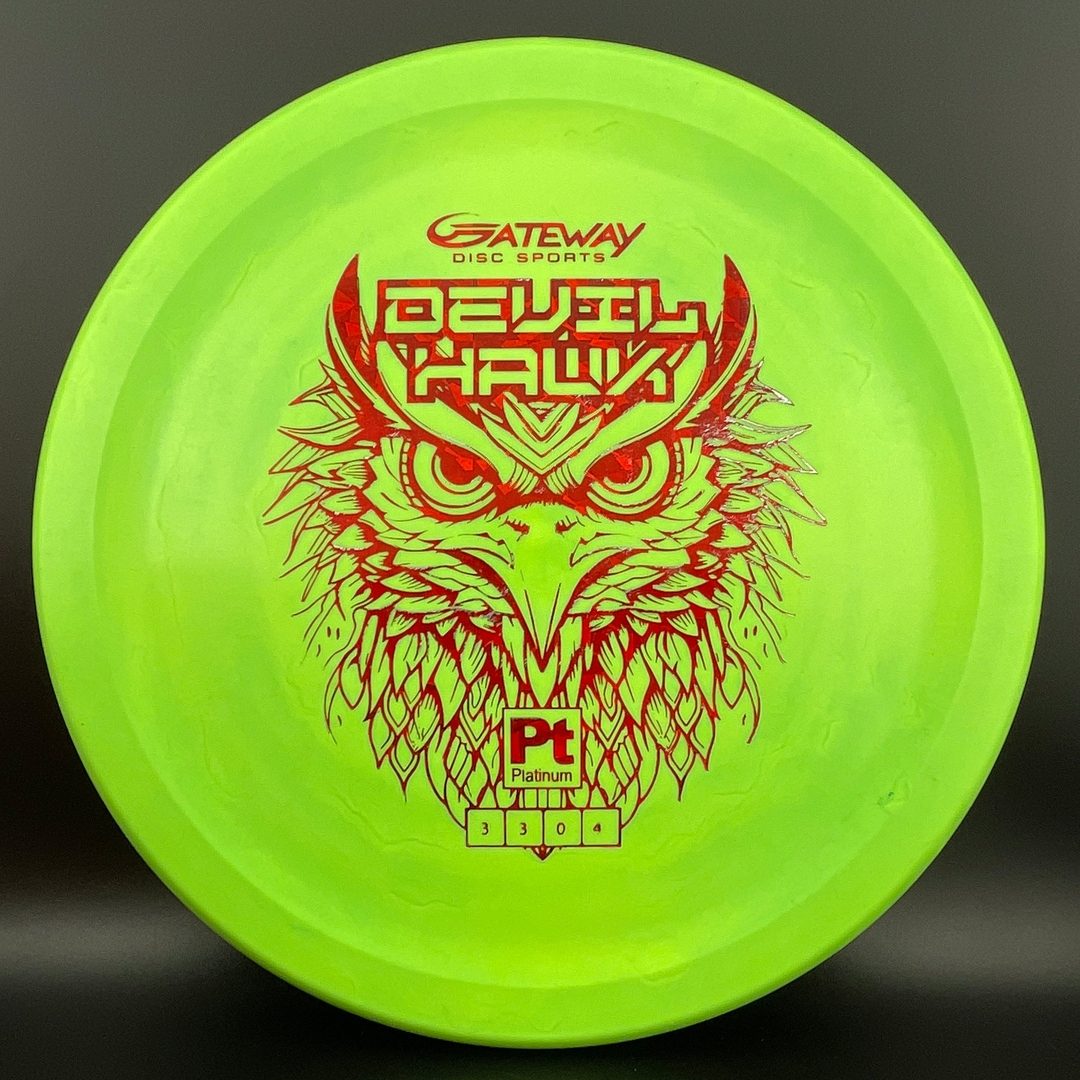 Putter de Disc Golf Platinum Devilhawk