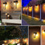 Outdoor Solar Tungsten Wire Wall Lamp - Waterproof & Elegant