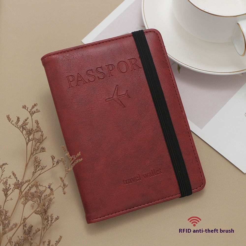 Portafolios de Pasaporte RFID Premium - Funda Multifuncional