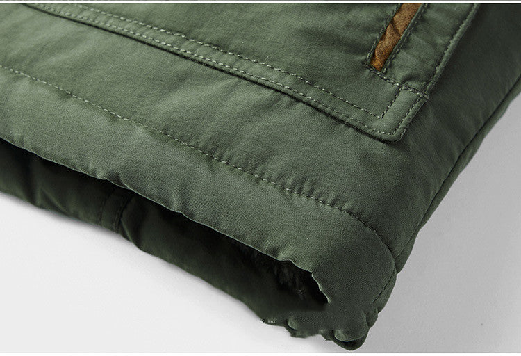 Premium Brown Cotton Parka for Young Adults