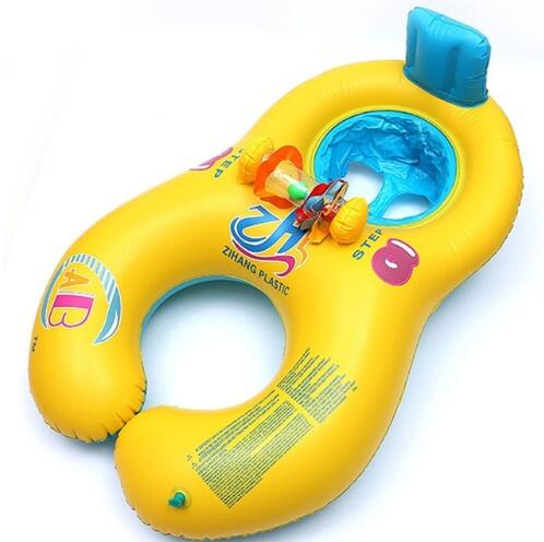 Anillo de natación premium madre-hijo para días divertidos en la piscina