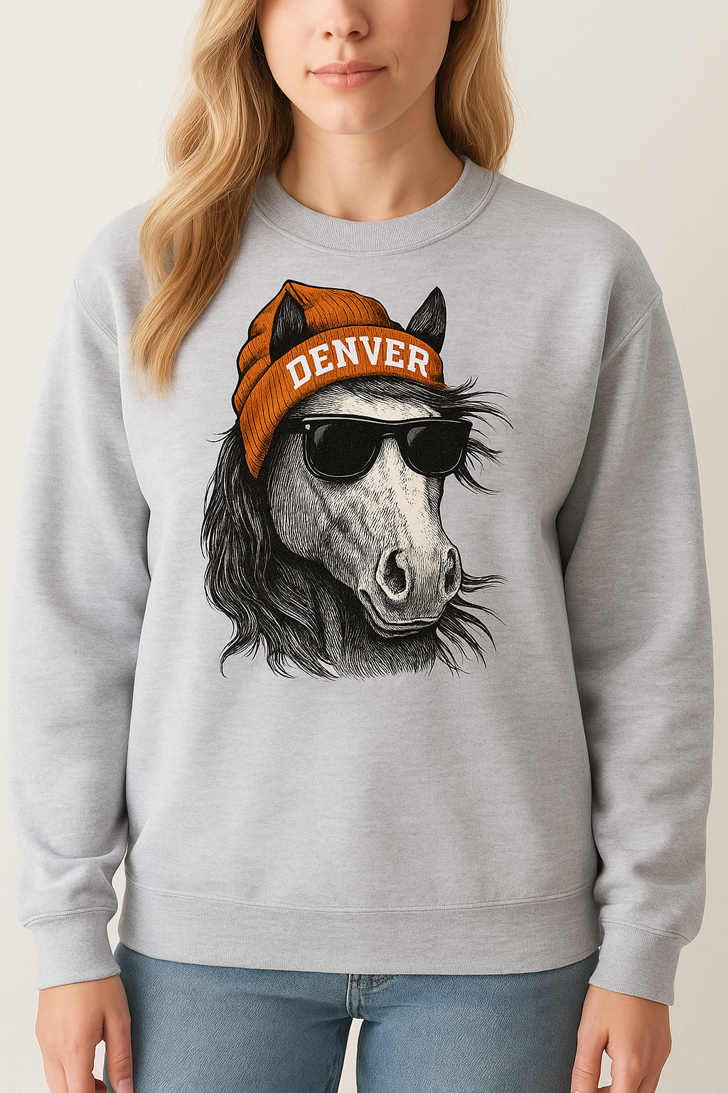 Denver Team Sweatshirt - Cozy Comfort for Fans