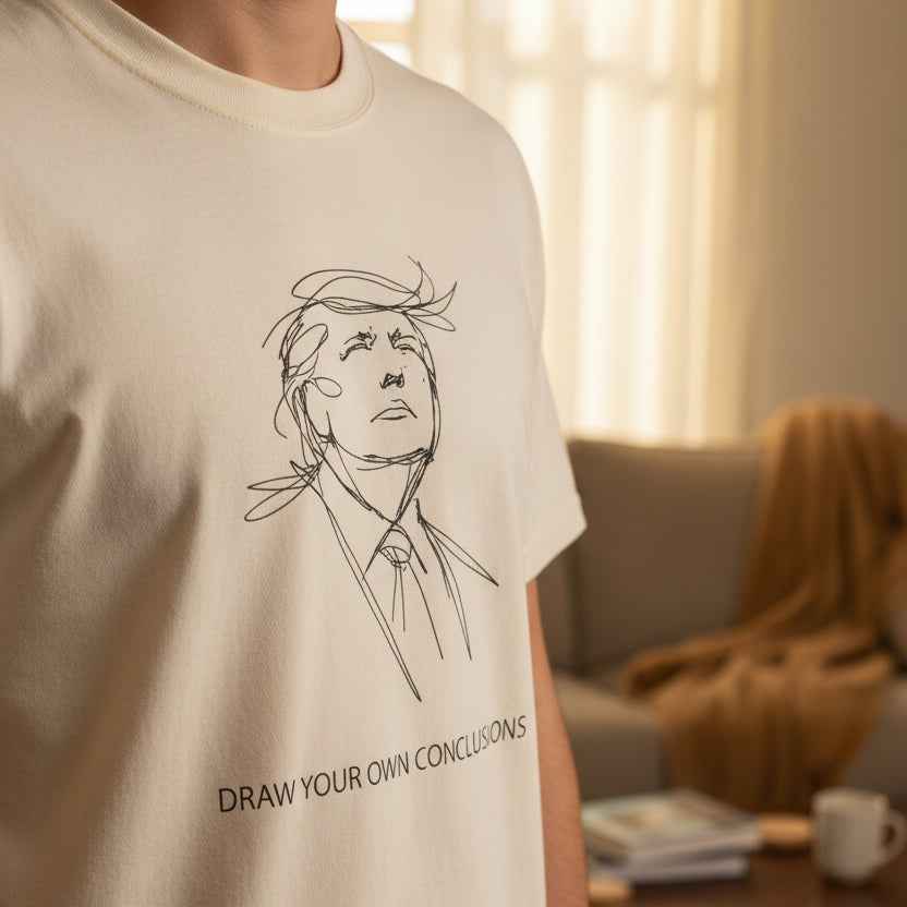 Saca tus propias conclusiones camiseta gráfica unisex