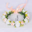 Couronne de Fleurs Artisanale pour Mariée