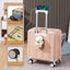 Valise à roulettes multifonctionnelle premium de 18 pouces à ouverture complète