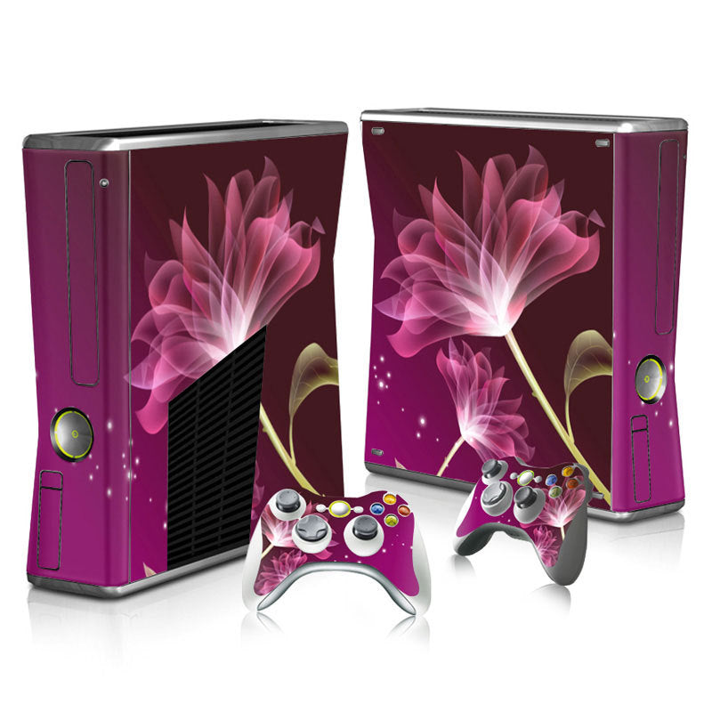 Xbox 360 Slim Full Body Color Membrane Stickers with Scratch-Resistant Protection - Korvel