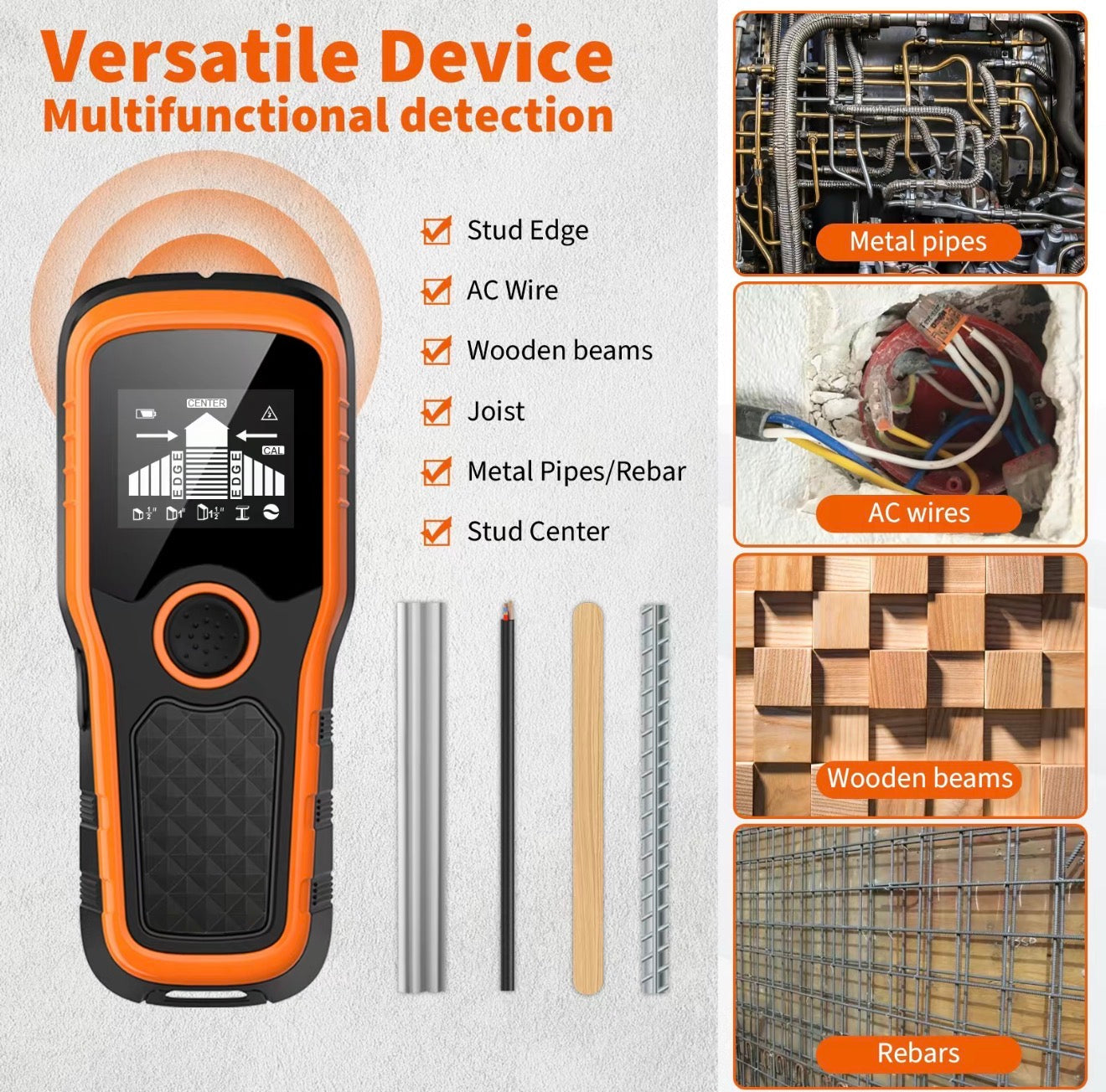 SmartWall Stud Scanner - Precision Detection Tool