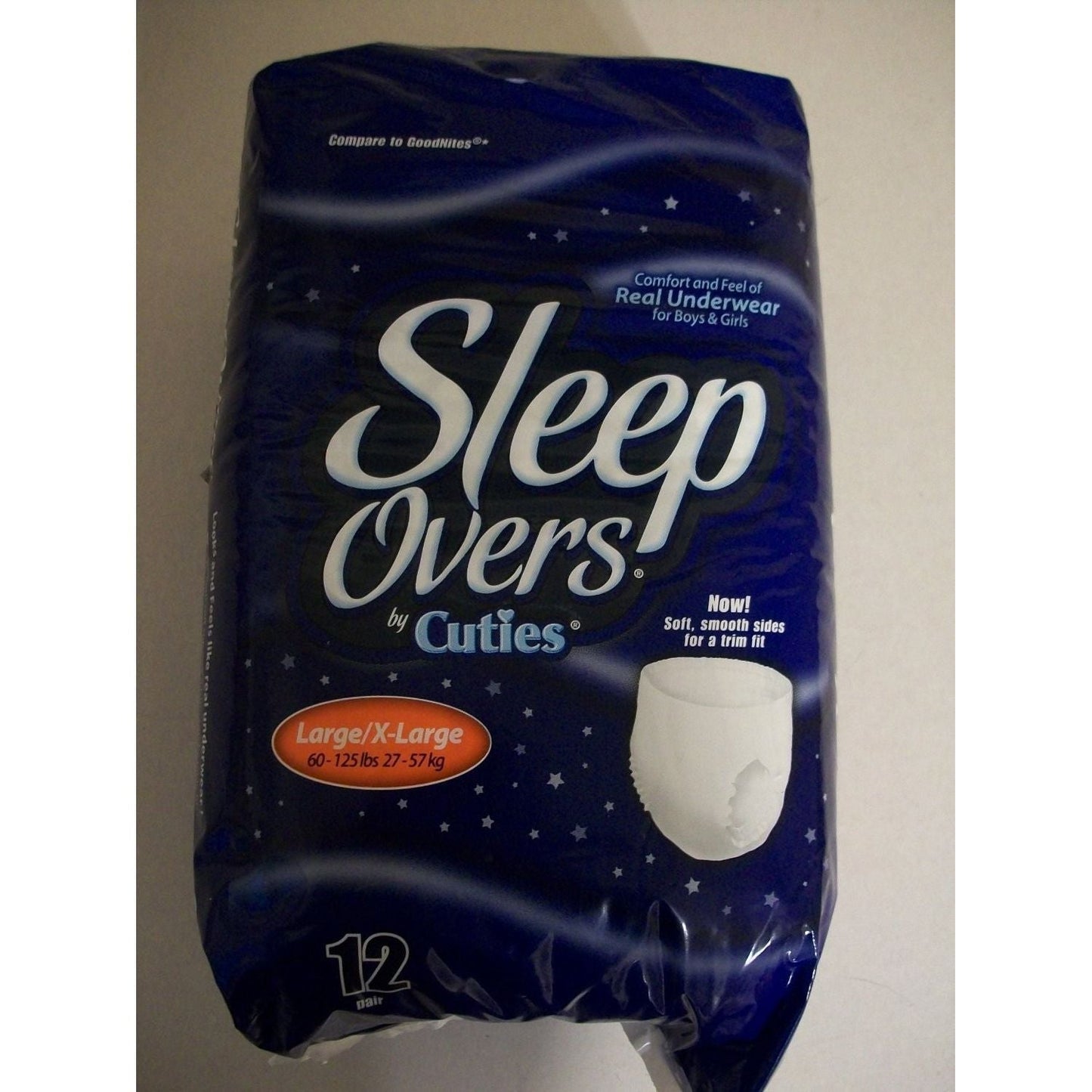 First Quality Sleep Overs Youth Pants Large/X-Large (Case of 48)