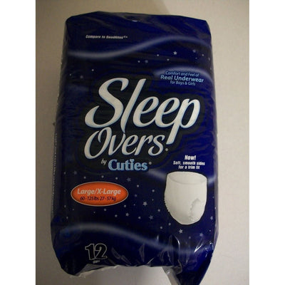 First Quality Sleep Overs Youth Pants Large/X-Large (Case of 48)