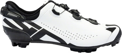 Chaussures de montagne SIDI Tiger 2S SRS à clip - Homme Blanc/Noir 42.5