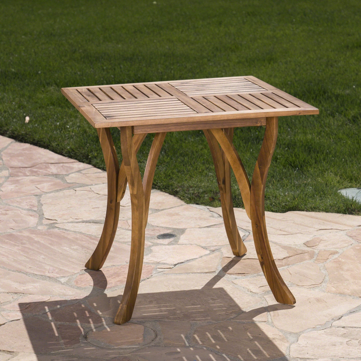 HERMOSA 31.5'' SQUARE WOOD TABLE - Korvel