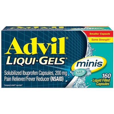 Advil Liqui-Gels Minis, 200 Mg - Pain Reliever & Fever Reducer