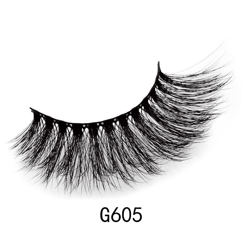 Mink Lashes Eyelash Extension Natural False Eyelashes Volume Lashes Mink Eyelashes Makeup - Korvel