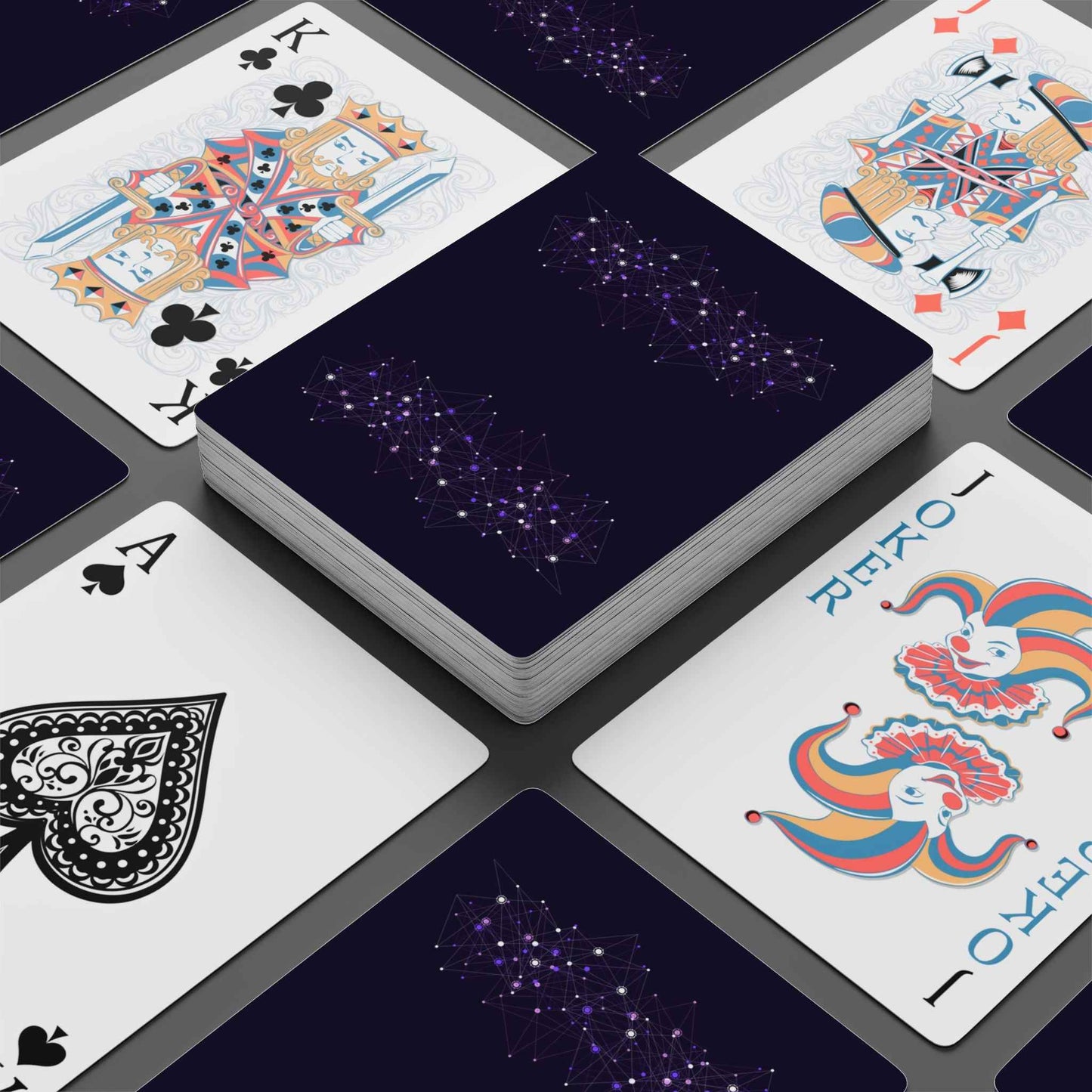 Neuro Network Epilepsy Awareness Playing Cards - Purple Connection Deck