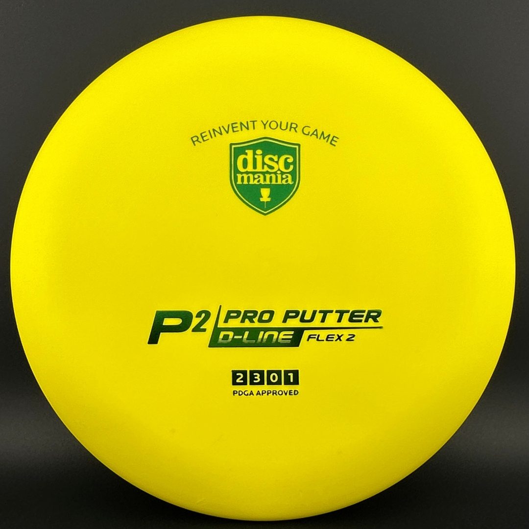 D-Line P2 Flex 2 Putter de Disc Golf