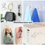 CrystalFix Curtain Rod Hooks Set