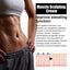 Muscle Sculpting Cream, Massage Firming Abdominal Muscles To Show The Waistline Abs Cream - Korvel