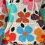 Floral Print Textured Drawstring Hoodie