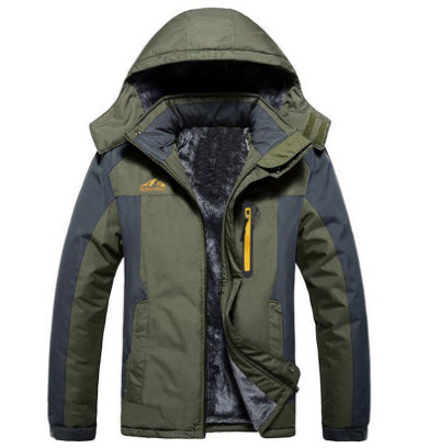Premium Windproof Long Sleeve Puffer Jacket