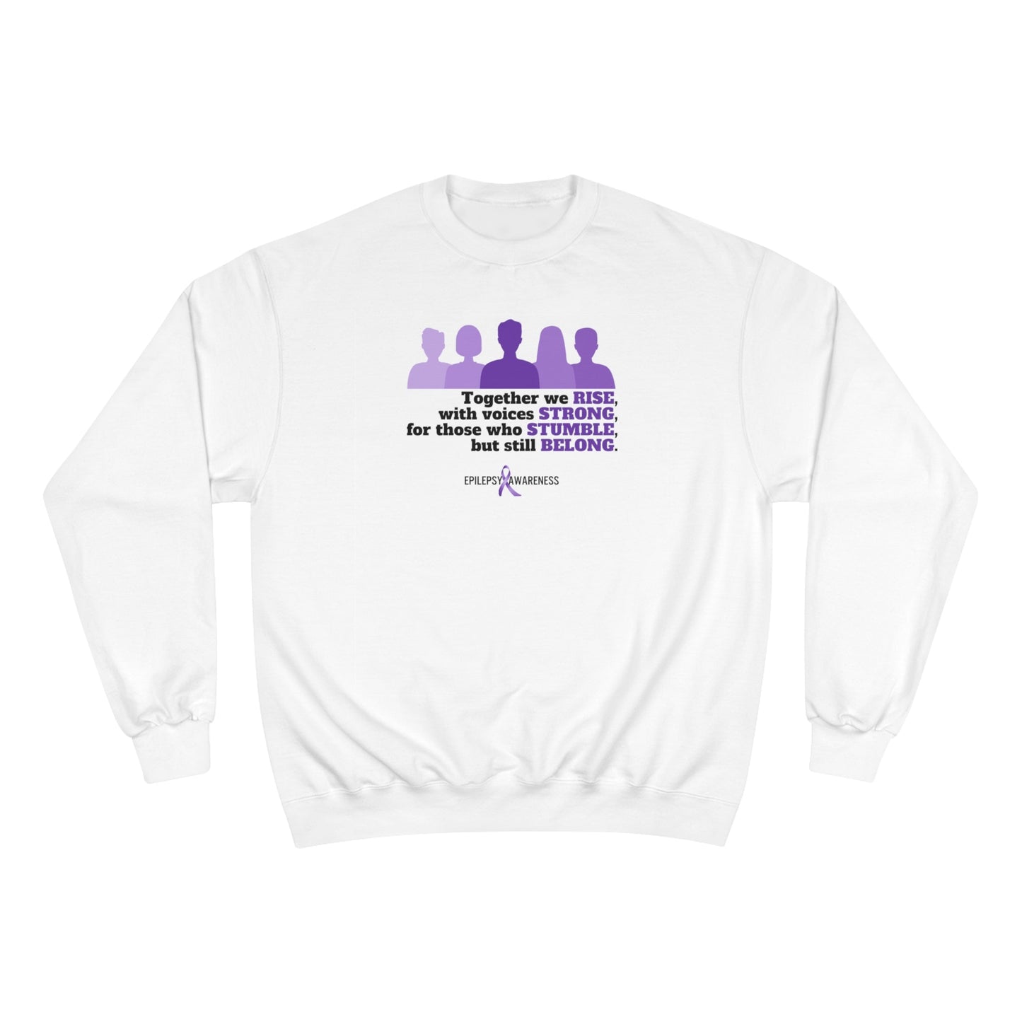 Eco-Friendly Together We Rise Champion Sweatshirt - Korvel