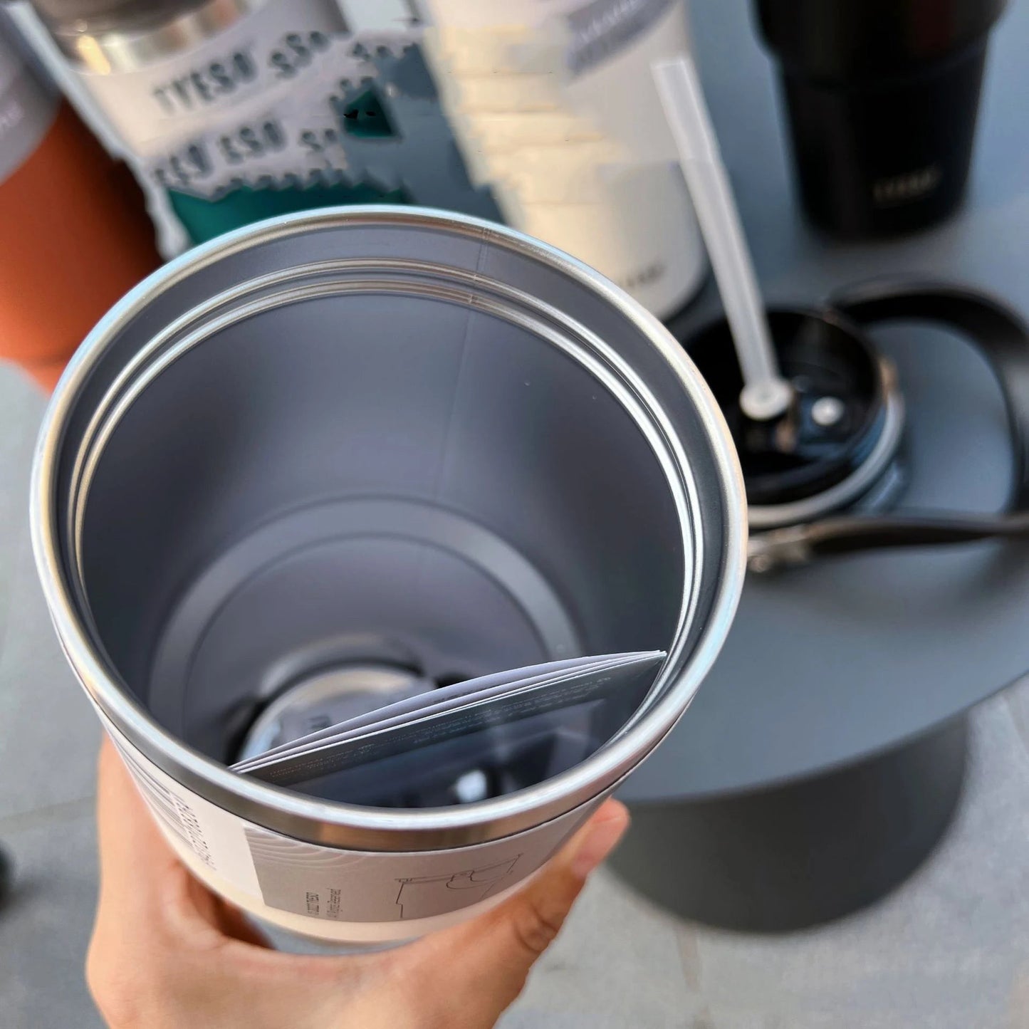 Premium Insulated Coffee Cup - 304 Stainless Steel
