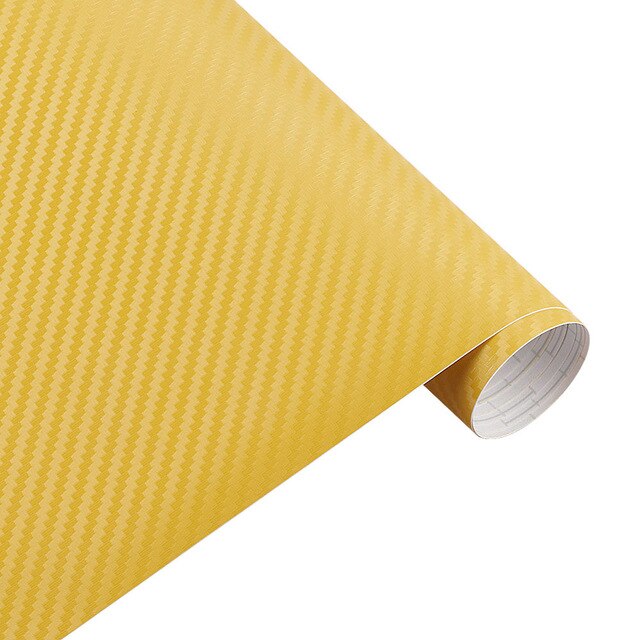 30cmx127cm 3D Carbon Fiber Vinyl Car Wrap Sheet Roll Film Car stickers and Decals Motorcycle Car Styling Accessories Automobiles - Korvel