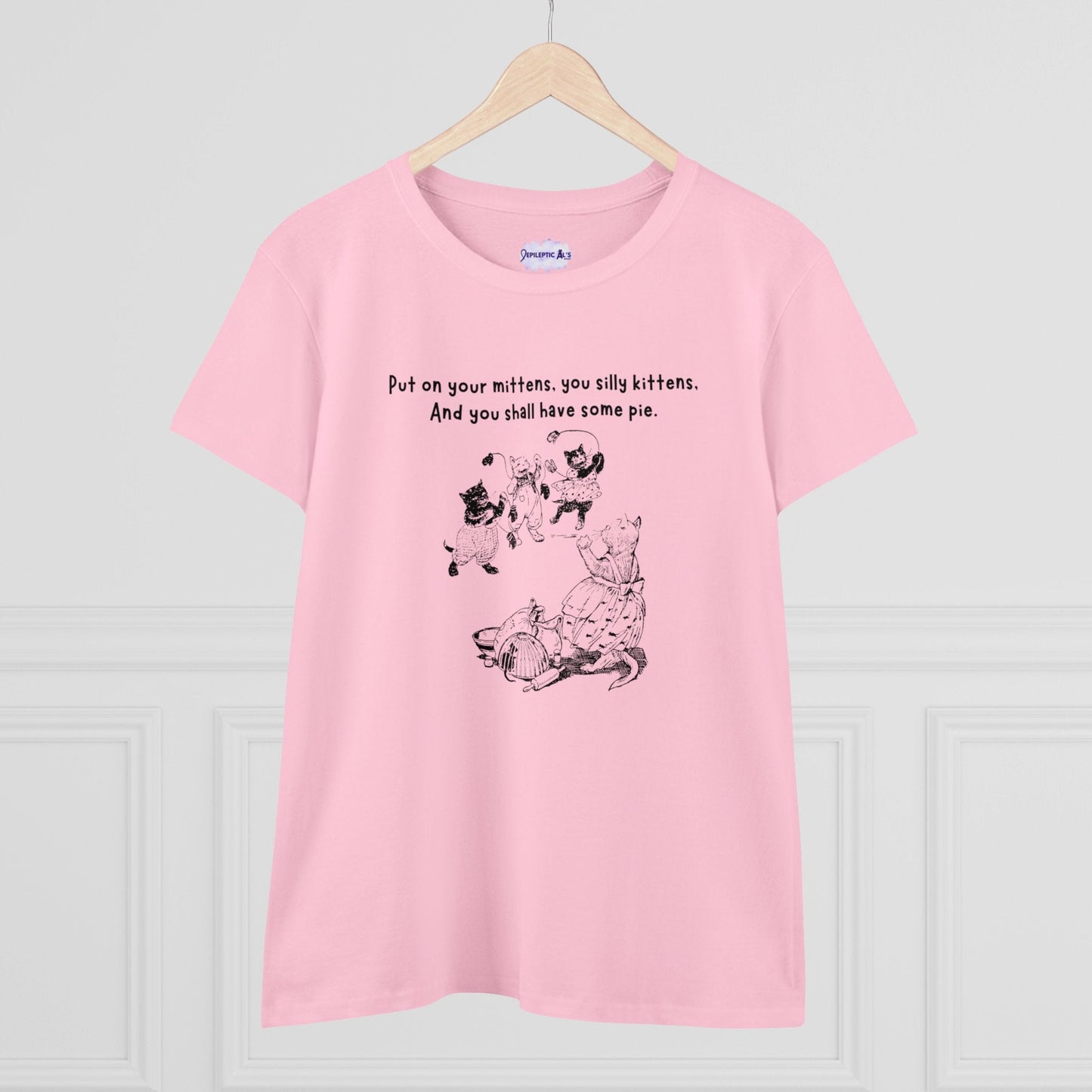 Charming Kittens Women's Cozy Cotton Tee - Korvel