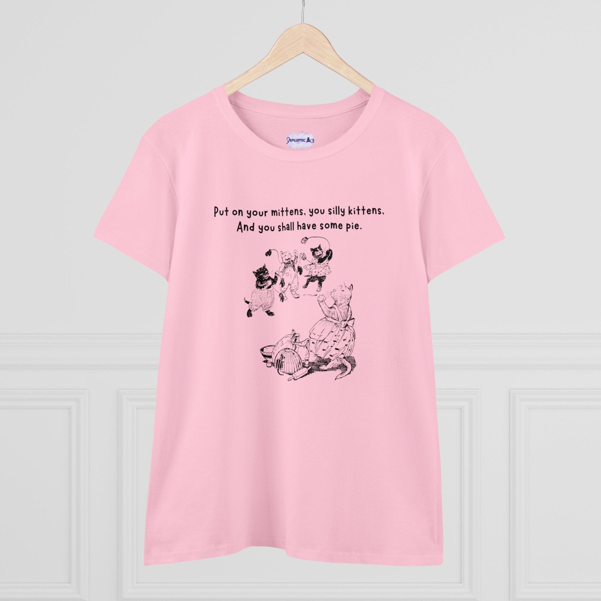 Charming Kittens Women's Cozy Cotton Tee - Korvel