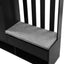 39.3'W70.8'H multifunctional corridor shoe cabinet with soft padded nail board and black hanger with entrance hook - Korvel