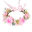 Simulated flower headdress tourist vacation princess flower fairy performance dance hair accessory female - Korvel
